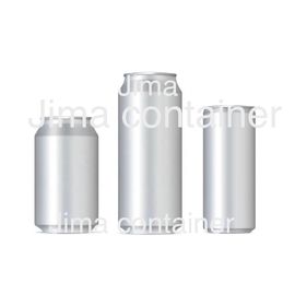 Food Grade Sleek Aluminum Beverage Cans 12oz 350ml 355ml Shine Style BPA Free